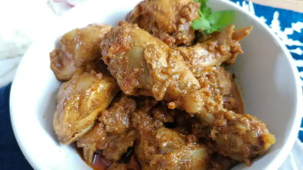Chicken karahi.