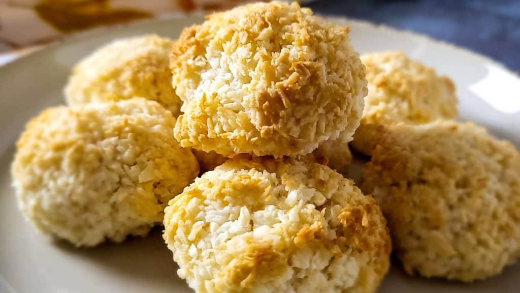 Coconut macaroons.