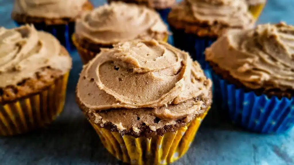 Hot chocolate cupcakes.