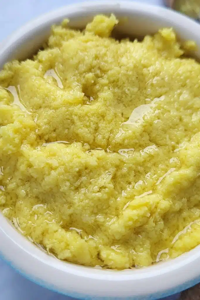 Ginger paste.