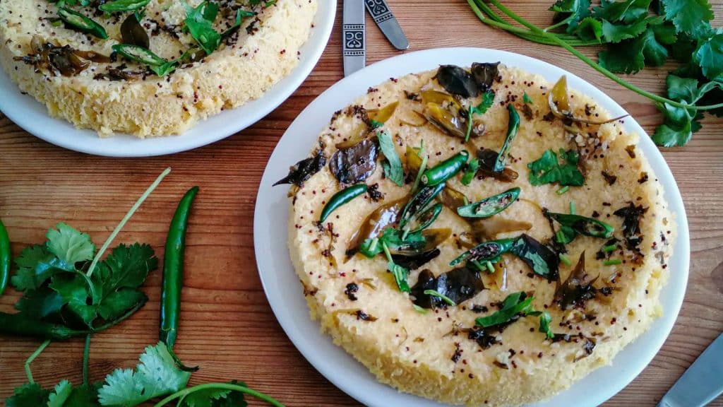 Khaman Dhokla.