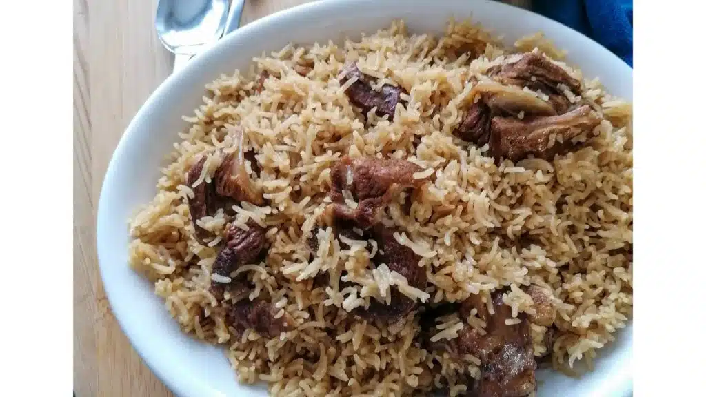Lamb Pilau Rice.