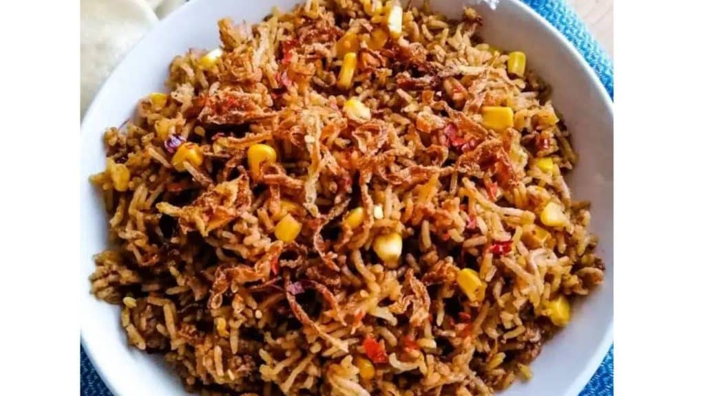 Tuna fried rice.