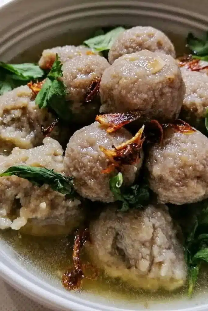 Bakso.
