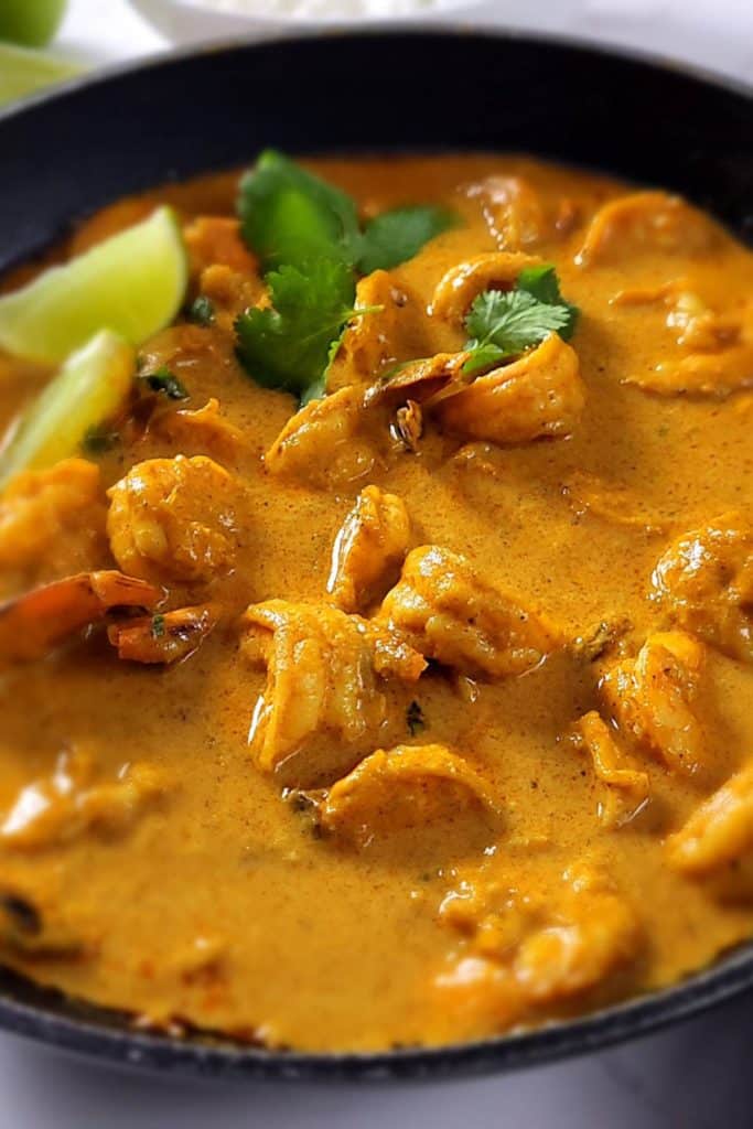 Goan prawn curry.
