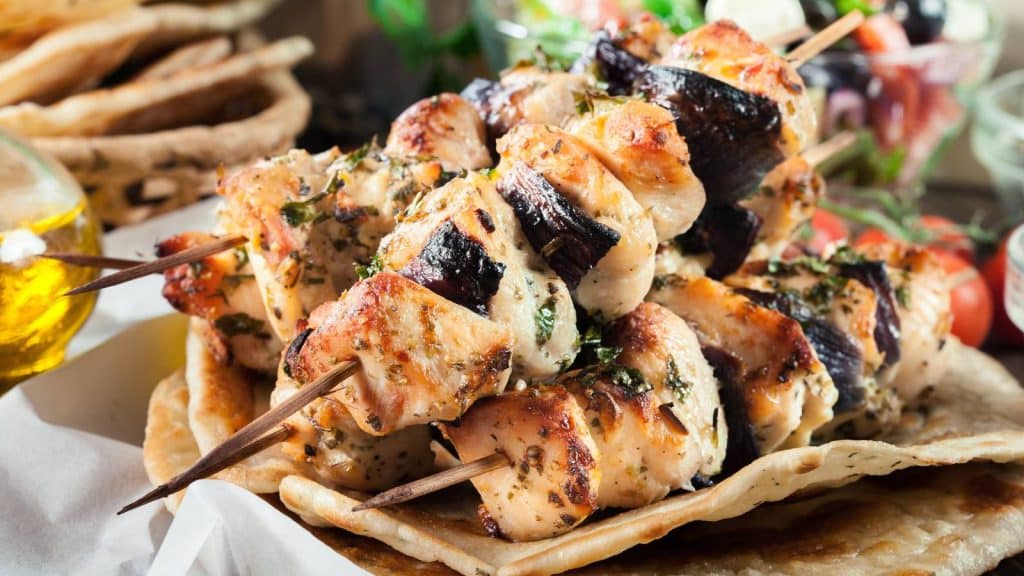Greek Souvlaki.