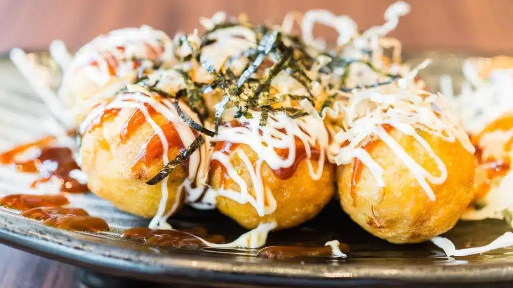 Takoyaki.