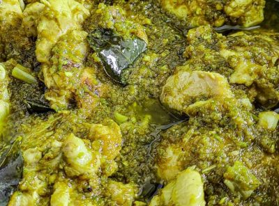 Authentic Indonesian Ayam Sambal Hijau (Chicken in Green Sambal)