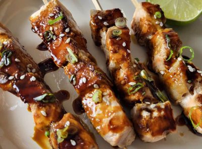 Easy Salmon Yakitori Skewers (Under 30 Minutes)
